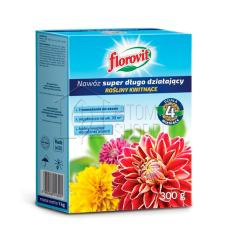 Удобрение FLOROVIT суперпролонгированного действия для цветущих растений 0,3 кг