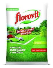 Удобрение FLOROVIT для газонов c большим содержанием железа 10 кг