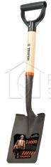 Мини-лопата TRUPER совковая, D-образная пластиковая ручка, длина 69 см