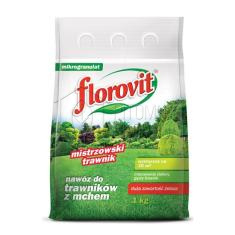 Удобрение FLOROVIT для газонов c большим содержанием железа 1 кг