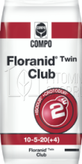 Удобрение Floranid Twin Club 25 кг