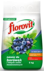 Удобрение FLOROVIT для голубики, брусники, черники и других кислотолюбивых растений 5 кг